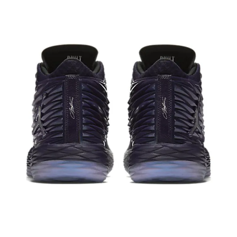 JORDAN Melo M13 'Purple Dynasty Metallic Silver'-4