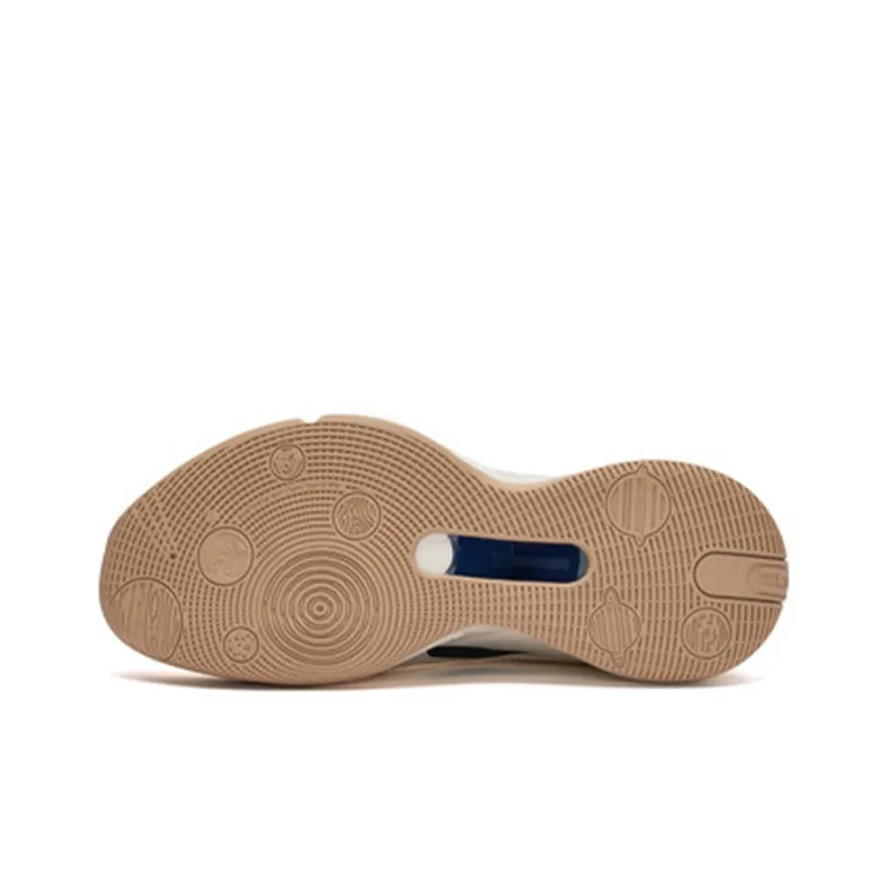 361° AG 2 Aaron Gordon AG2 Wear Resistant Slip Resistant Mid Top Performance Basketball Shoes Men's Beige-3
