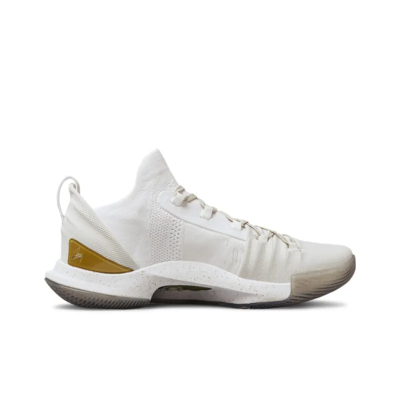 Under Armour Curry 5 White Gold-1