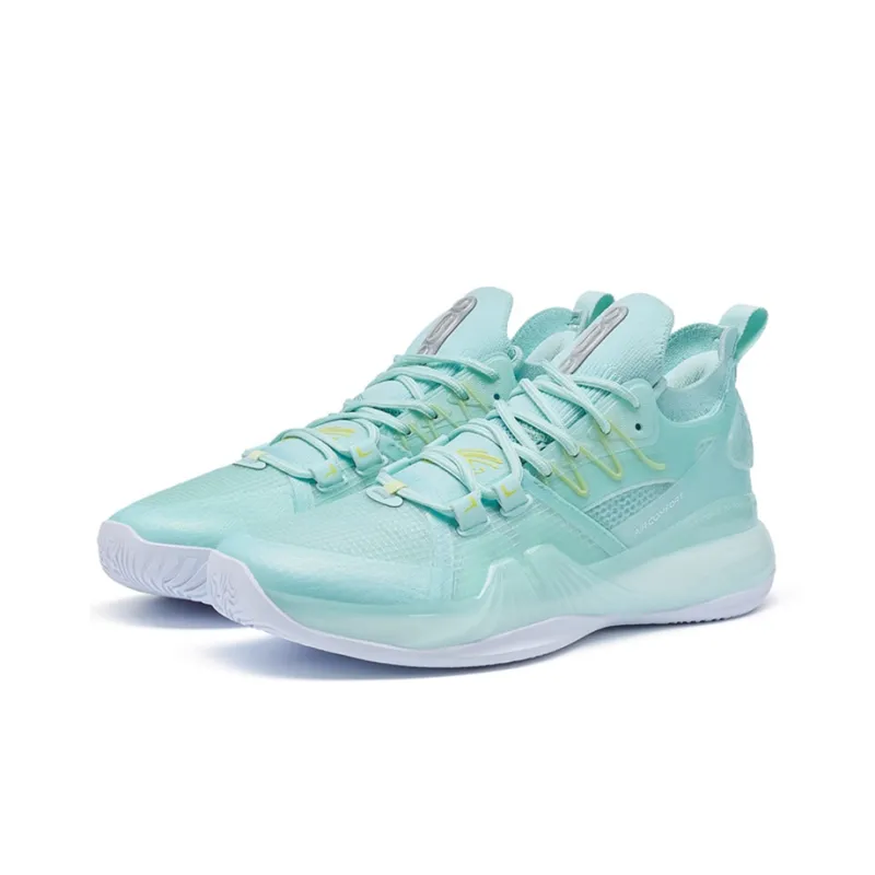 XTEP Jeremy Lin 2 JLIN2 SE Performance Basketball Shoes Men's Flash Silver Blue-2