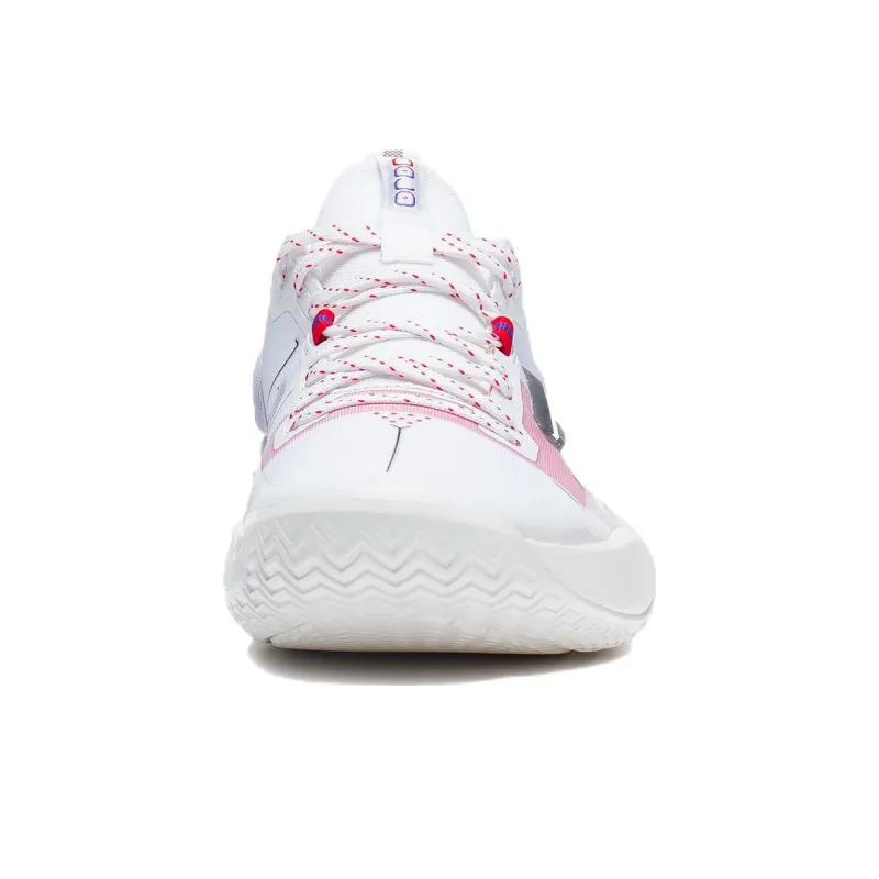 LINING Speed 9 Premium Basketball Shoes Men Low Top Standard White-3