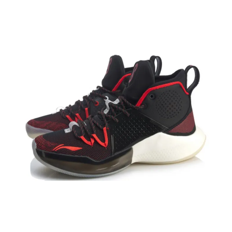 LINING Sonic Speed VIII C.J. McCollum Shoes - Black/Red-2