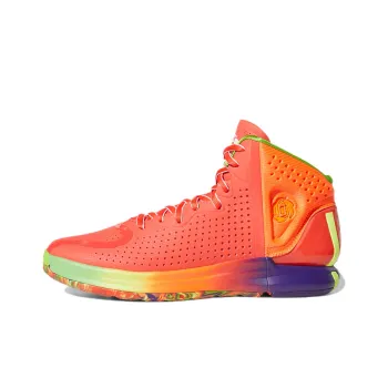 Adidas D Rose 4 Restomod Solar Red Rainbow