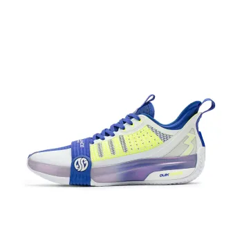 361° Chan 3 Pro Basketball Shoes Men Low Top 361 Degrees White/University Blue