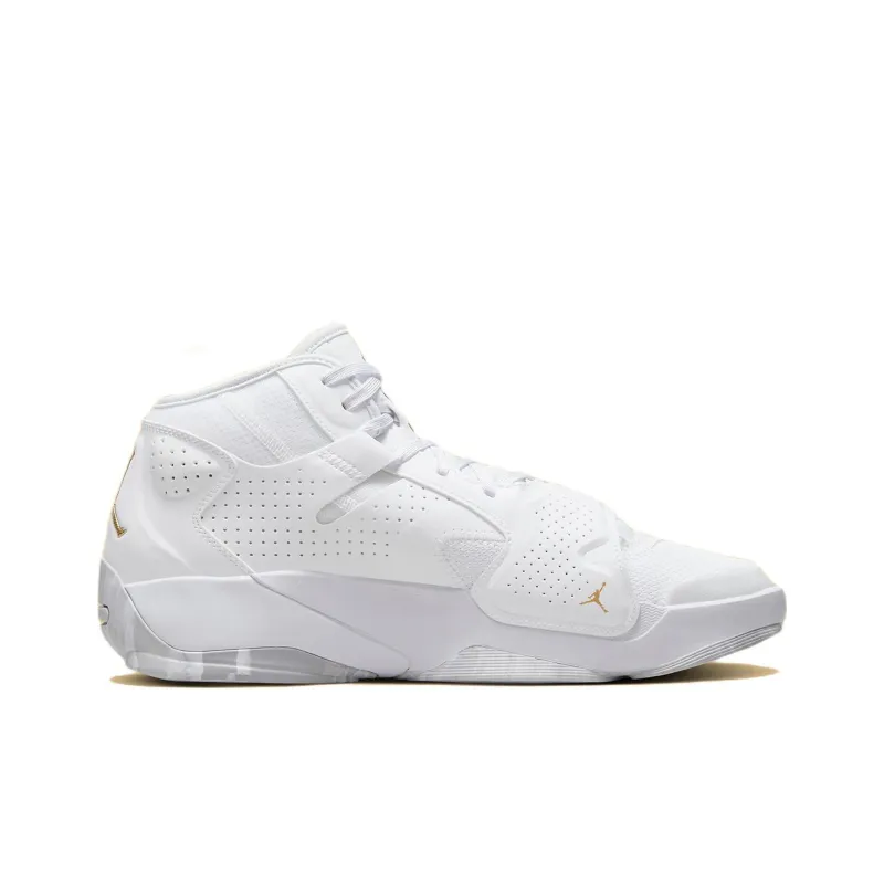 Jordan Zion 2 White Metallic Gold-1
