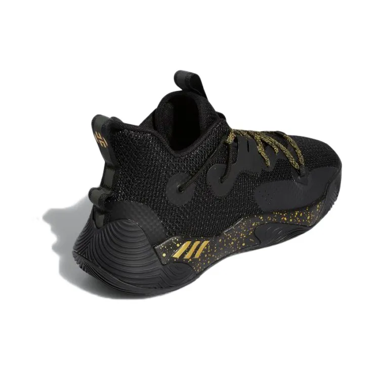 Adidas Harden Stepback 3 Black Gold Metallic-3