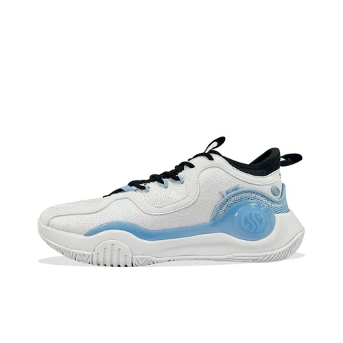 361° Ag Volley Basketball Shoes Men Low-Top 361° White/Soothing Blue