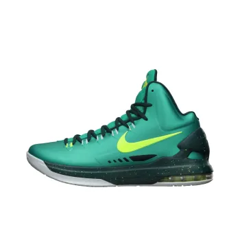 Nike KD 5 Hulk Cushioning Slip Resistant High Top Basketball Shoes Men's Cyan