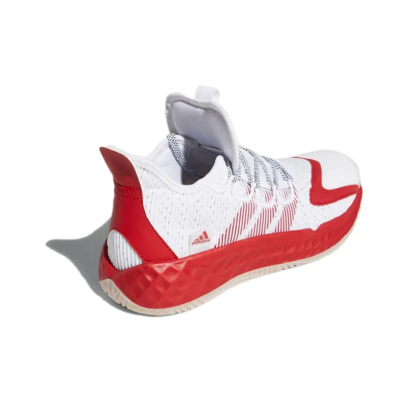 Adidas Pro Boost Gca Low 'White Red'-3