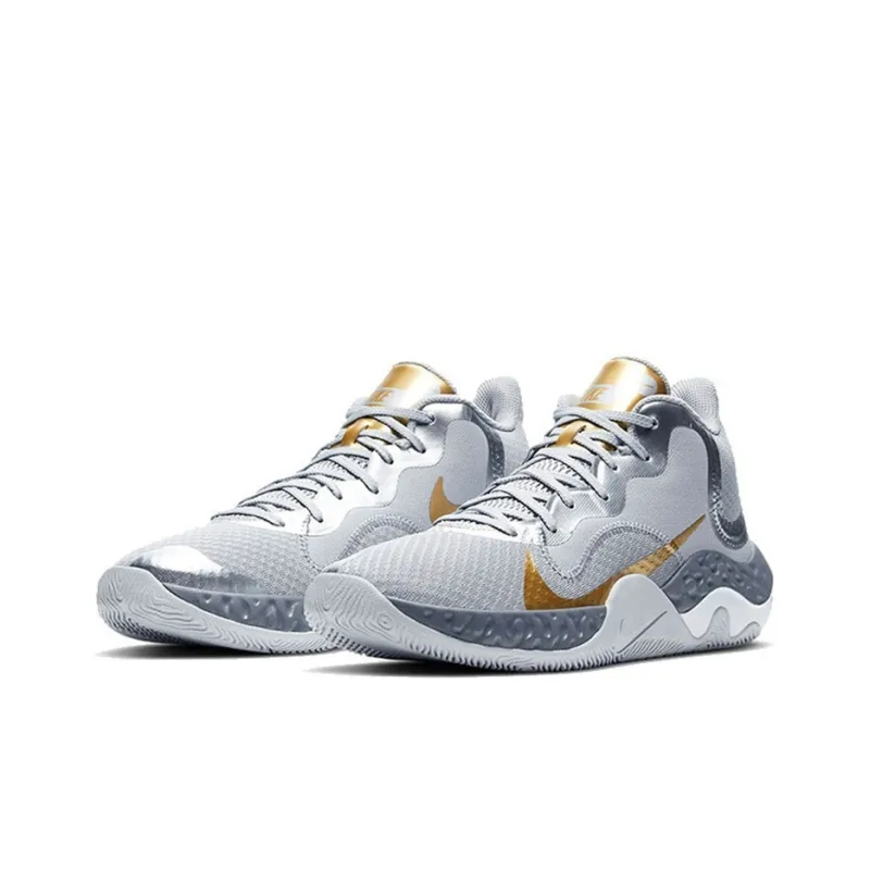 Nike Renew Elevate Metallic Silver Gold-2