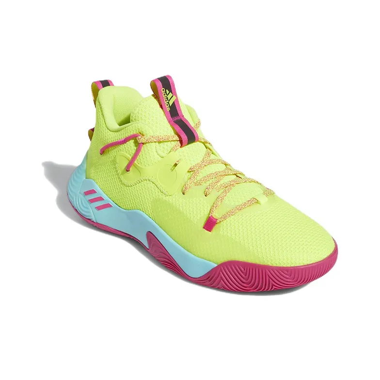 Adidas Harden Stepback 3 Solar Yellow Shock Pink-2