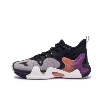 361° LAVA 2.0 Basketball Shoes Men Low Top Obsidian Black/Zinc Iron Gray