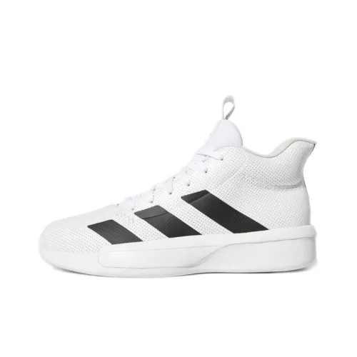 Adidas Pro Next Basketball Shoes Men Mid-Top White/Black