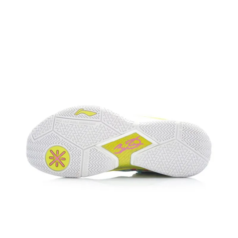 LiNing WOW 3 Way Of Wade 3 Non slip Lightweight Mid Top Basketball Shoes Men's Multicolor-4