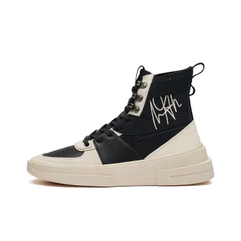 361° AG Chao Ge High Top Basketball Shoes Men's Obsidian Black