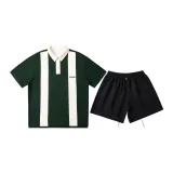 Suit [Green Polo + Black Shorts]