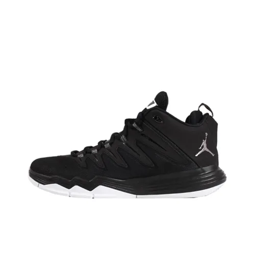 Jordan CP3 9 Basketball Shoes Men Low-Top Black/White