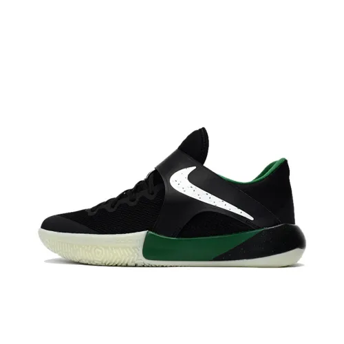 Nike Zoom Live EP Basketball Shoes Men Low-Top Black/Green