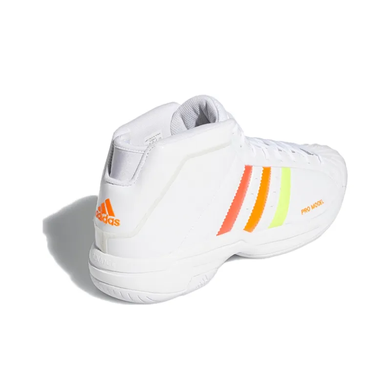 Adidas Pro Model 2G White App Signal Orange-4
