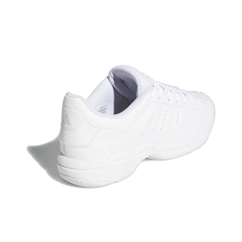 Adidas Pro Model 2G Low 'Triple White'-3
