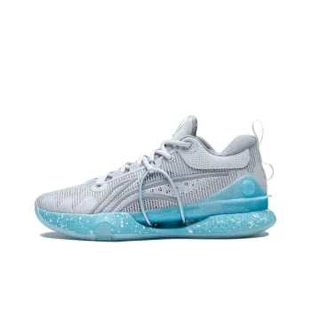 LINING Flash Strike 8 Summer Edition Basketball Shoes Men Low Top Antarctic Gray/Ultimate Gray