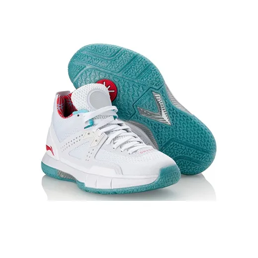 LiNing Way Of Wade 5 Low Top Basketball Shoes Men's White Blue-3