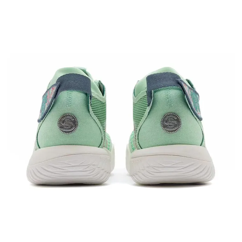 LiNing Badfive 2 Low Cushioning Anti Slip And Wear Resistant Coverage Support Low Top Basketball Shoes Emerald Green-4