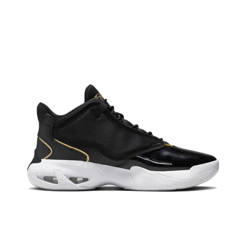 Jordan Max Aura 4 Black Gold-1