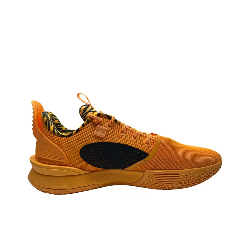 LINING All City 10 Basketball Shoes Men Low Top Black/Yellow-1