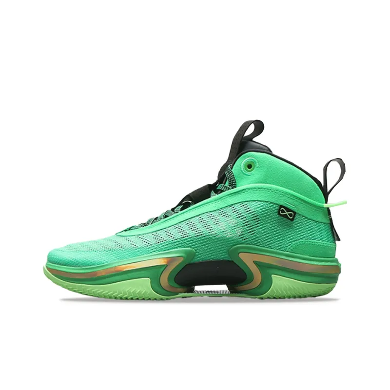 Jordan Xxxvi Green And Gold-0