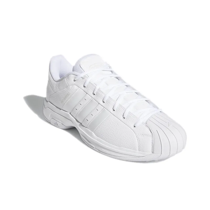 Adidas Pro Model 2G Low 'Triple White'-2