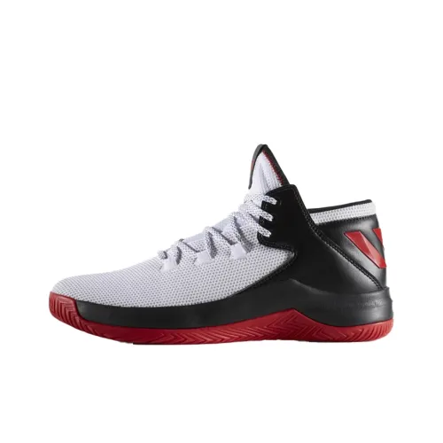 Adidas D Rose Menace 2 Basketball Shoes Men Low-Top White/Black/Red