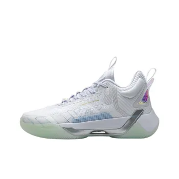 XTEP Levitation 6 Basketball Shoes Men Mid Top New White