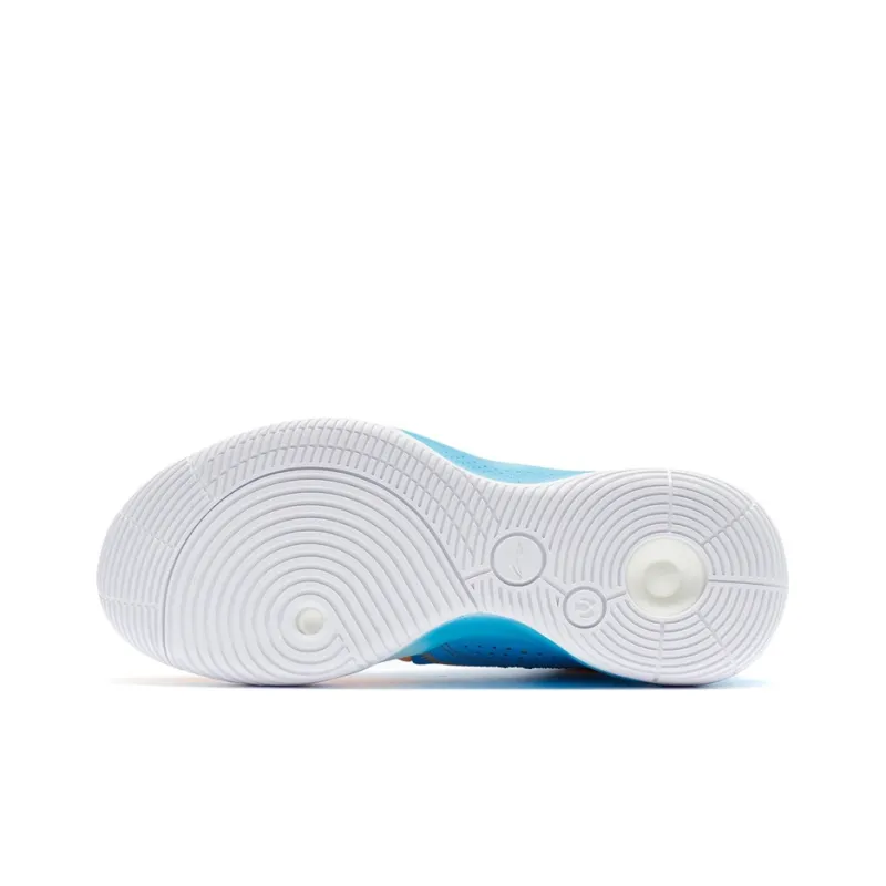 LINING Sonic 9 Team Basketball Shoes Men Mid Top Blue/Yellow-3