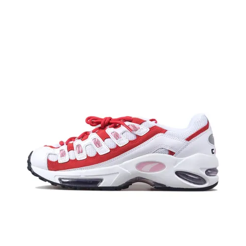 PUMA Cell Endura Basketball Shoes Women's Low-Top White/Red