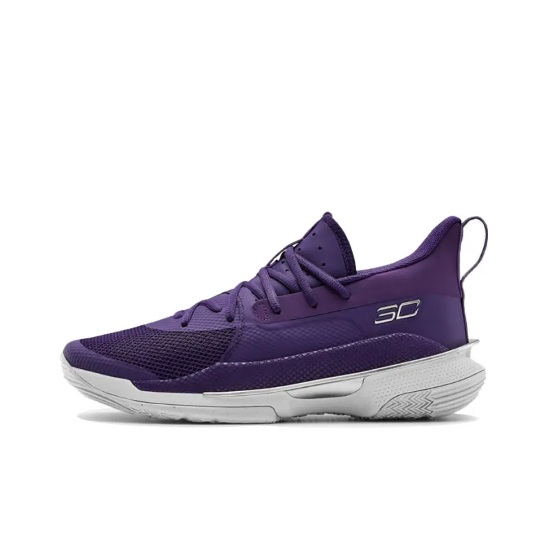 Under Armour Curry 7 Team Purple White-0