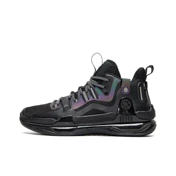 361° AG 1 Aaron Gordon 1 Cushioning Anti Slip And Wear Resistant Mid Top Performance Basketball Shoes Men's Black Gray