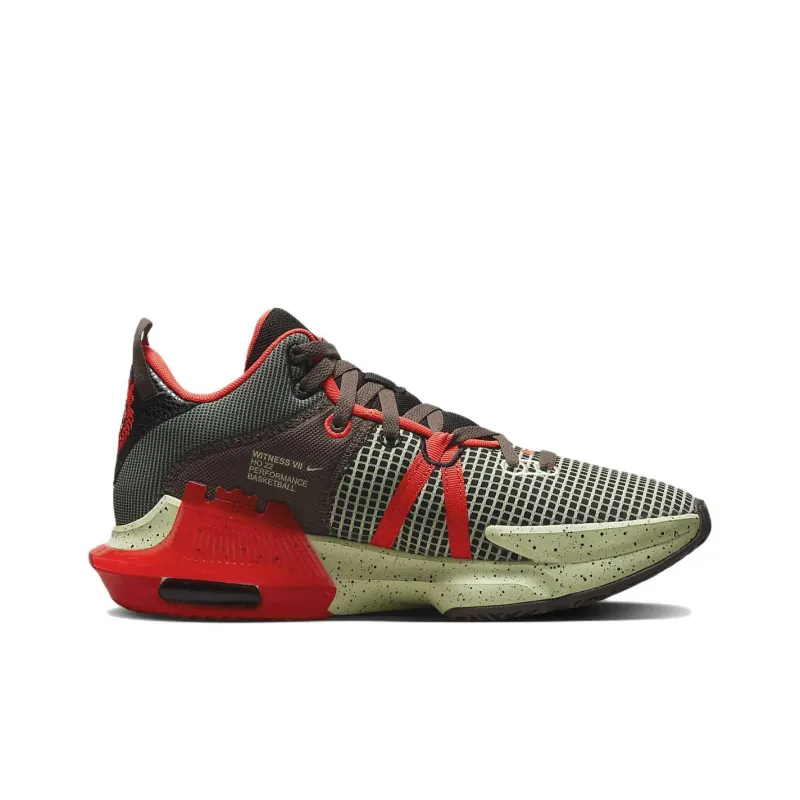 Nike LeBron Witness 7 'Bright Crimson Alligator'-1