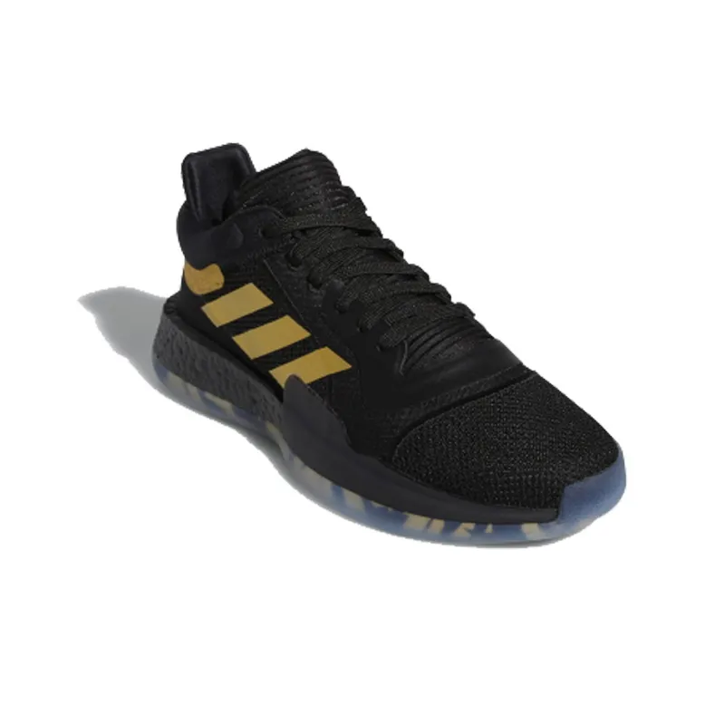 Adidas Marquee Boost Low Black Gold-2