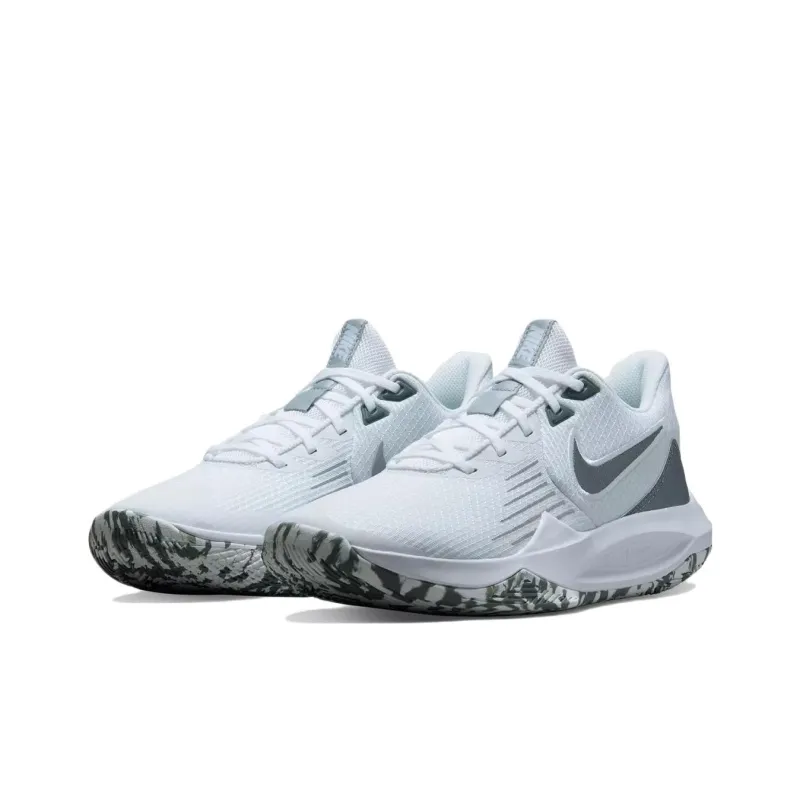 Nike Precision 5 White Wolf Grey Camo-2