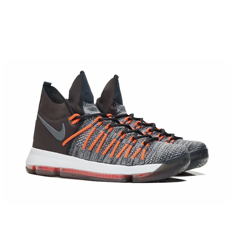 Nike Kd 9 Elite Dark Grey Hyper Orange-2