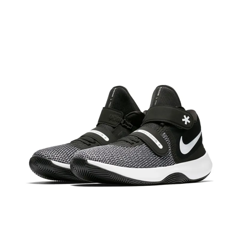 Nike Air Precision 2 FlyEase 'Black White'-2