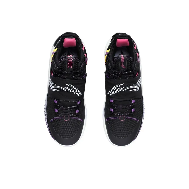 LINING Sonic IX CJ McCollum Men's Premium Shoes - Black/White-3