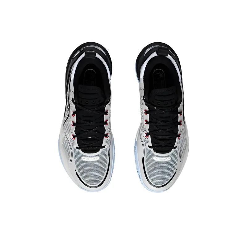 LiNing YuShuai 16 V2 Cushioning Anti-Slip And Wear-Resistant Low-Top Basketball Shoes White Black-3