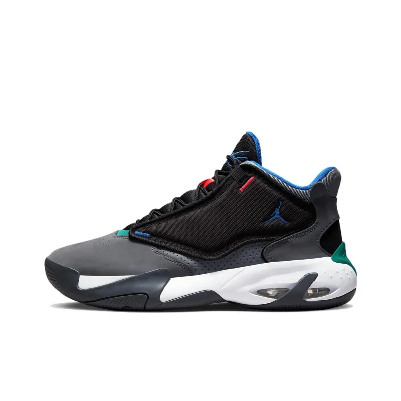 Air Jordan Max Aura 4 'Grey Black Blue'-0