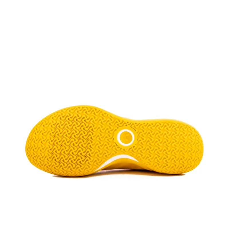 LiNing YuShuai 15 Abrasion Resistant Breathable Mid Top Basketball Shoes Men's Spectrum Yellow-4
