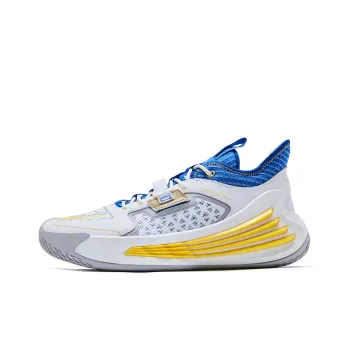 PEAK Basketball Shoes Men Low Top Baymax Colorful Blue