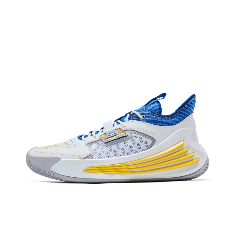 PEAK Basketball Shoes Men Low Top Baymax Colorful Blue-0