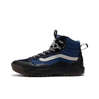 Vans UltraRange Exo Hi Gore-Tex Ww Mte-2 Anti-Slip Wear-Resistant High-Top Skateboard Shoes Unisex Marine Blue