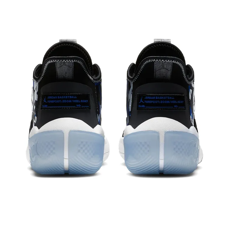 JORDAN React Elevation Pf 'Fractal Pattern Black Racer Blue'-4